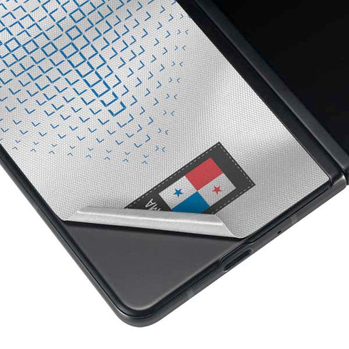 Panama Soccer Flag Galaxy Z Fold3 5G Skin